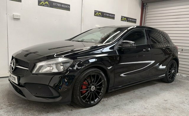 Mercedes-Benz A Class 2018 2.1 A200d Amg Line Hatchback Manua SV18CTR Black #4