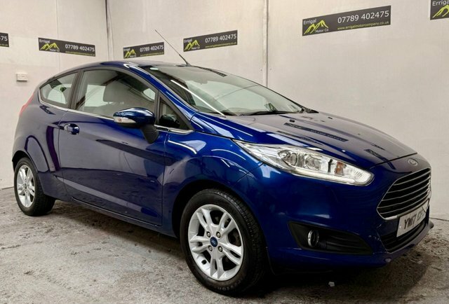 Ford Fiesta 2017 1.25 Zetec Hatchback Euro 6 Blue