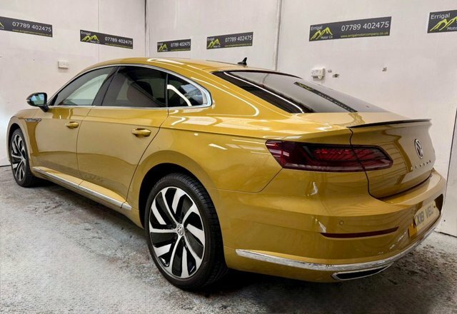 Volkswagen Arteon 2018 2.0 Tdi R-line Fastback Dsg Euro 6 KX18VEU Yellow #4