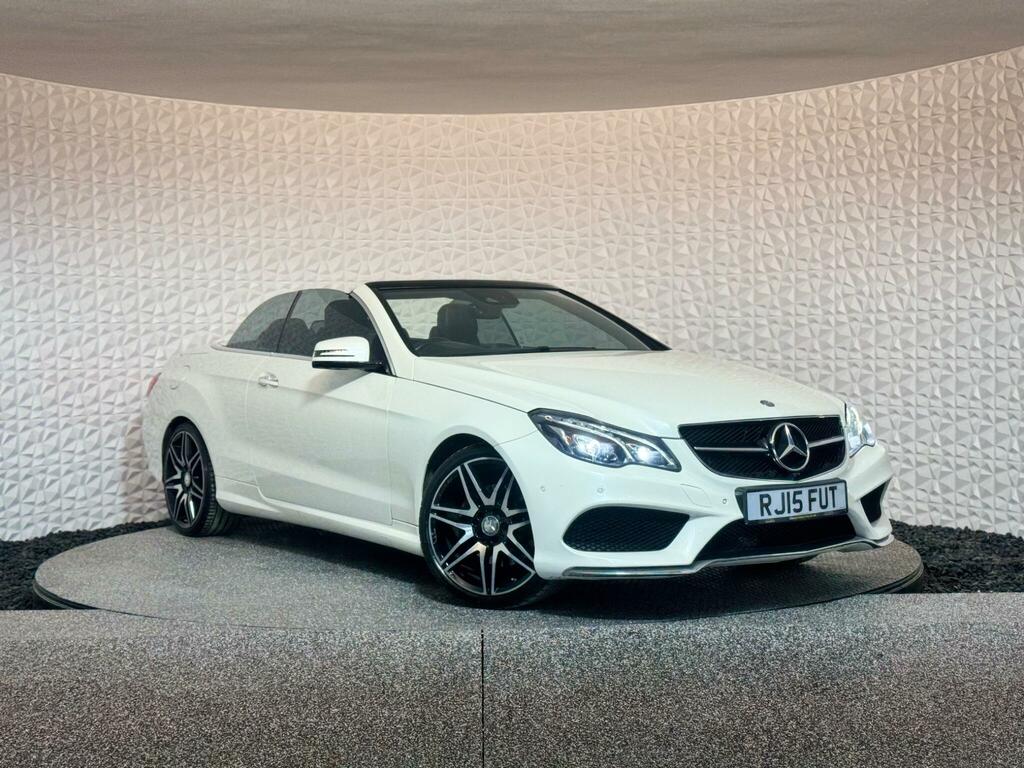 Mercedes-Benz E Class 2.1 E250 Cdi Amg Line Premium Cabriolet G-tronic RJ15FUT White #2
