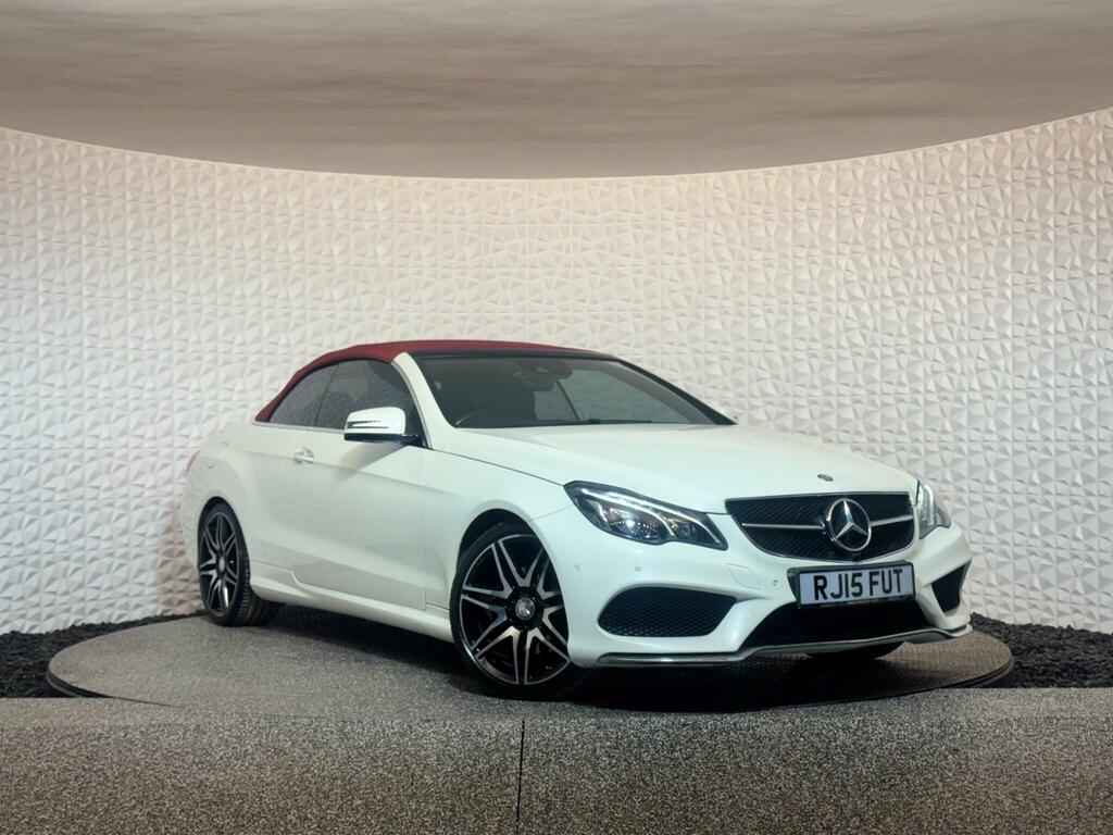 Mercedes-Benz E Class 2.1 E250 Cdi Amg Line Premium Cabriolet G-tronic White