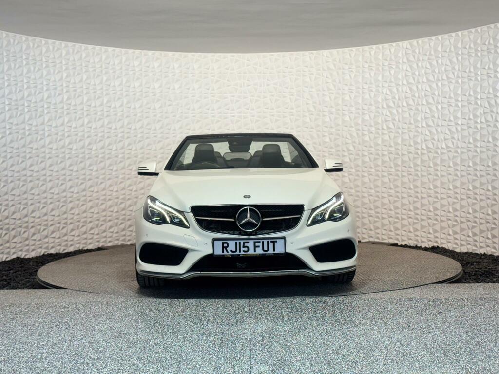 Mercedes-Benz E Class 2.1 E250 Cdi Amg Line Premium Cabriolet G-tronic RJ15FUT White #3