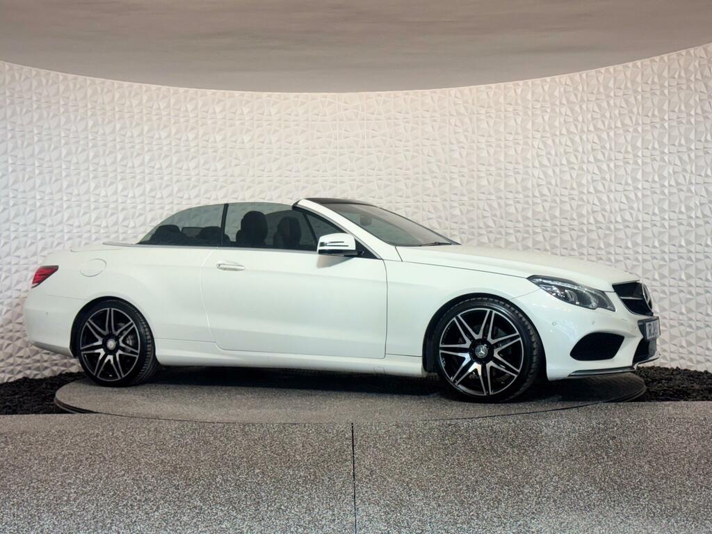 Mercedes-Benz E Class 2.1 E250 Cdi Amg Line Premium Cabriolet G-tronic RJ15FUT White #6