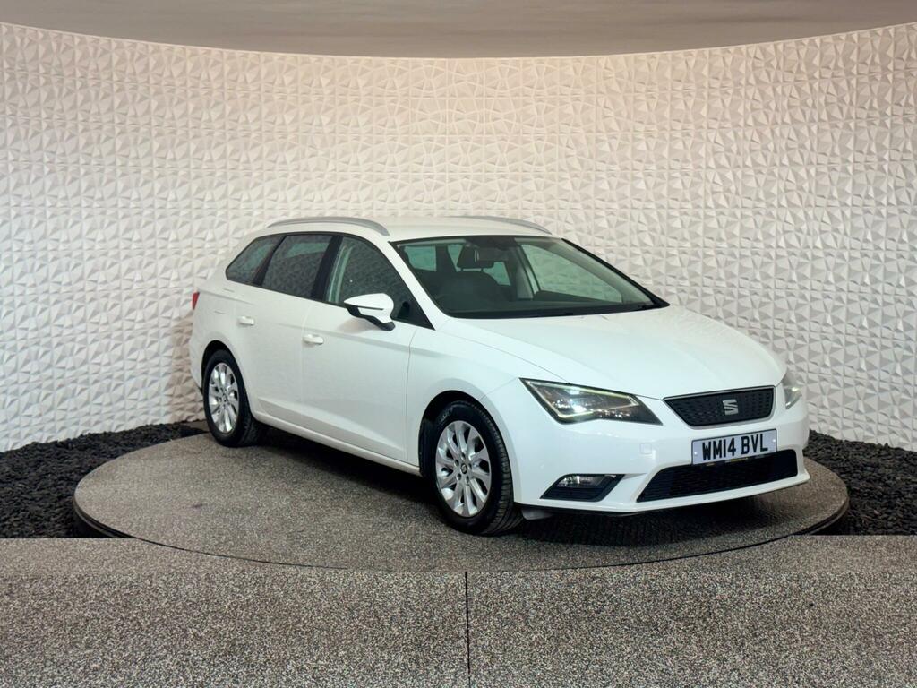 Seat Leon 1.6 Tdi Ecomotive Cr Se Sport Tourer Euro 5 Ss WM14BVL White #5