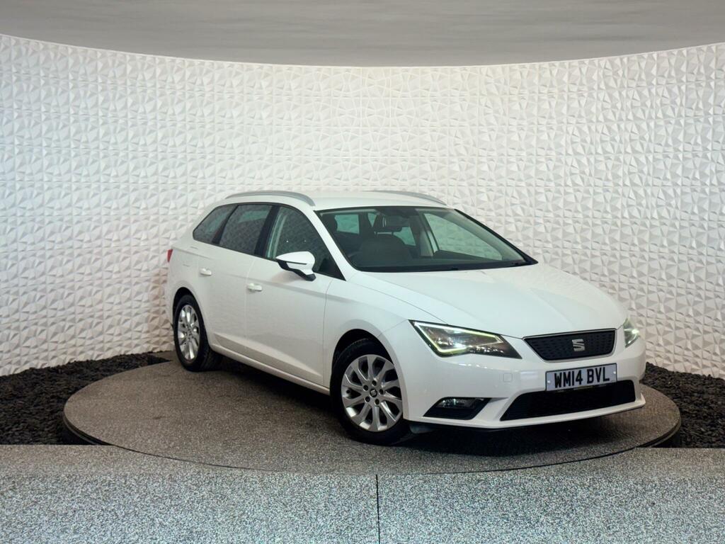 Seat Leon 1.6 Tdi Ecomotive Cr Se Sport Tourer Euro 5 Ss White