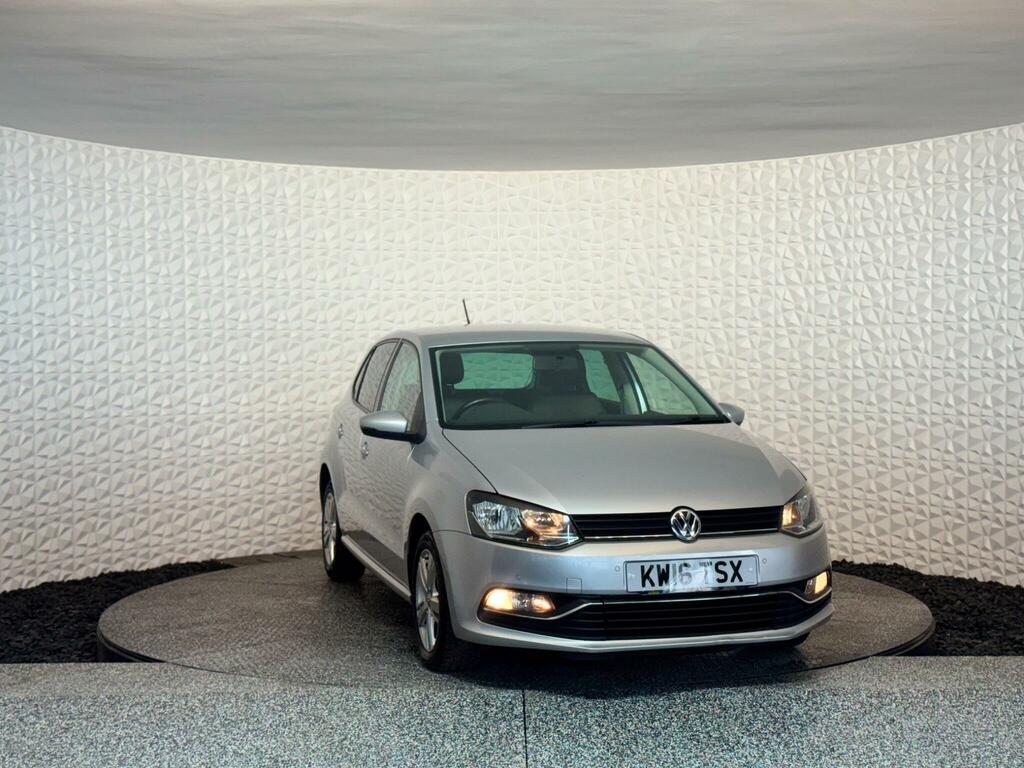 Volkswagen Polo 1.4 Tdi Bluemotion Tech Match Euro 6 Ss KW16TSX Silver #4