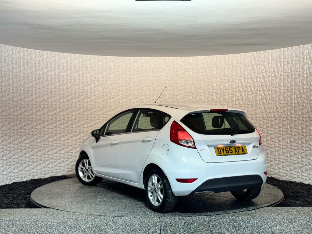 Ford Fiesta 1.0T Ecoboost Zetec Euro 6 Ss DY65XPA White #2