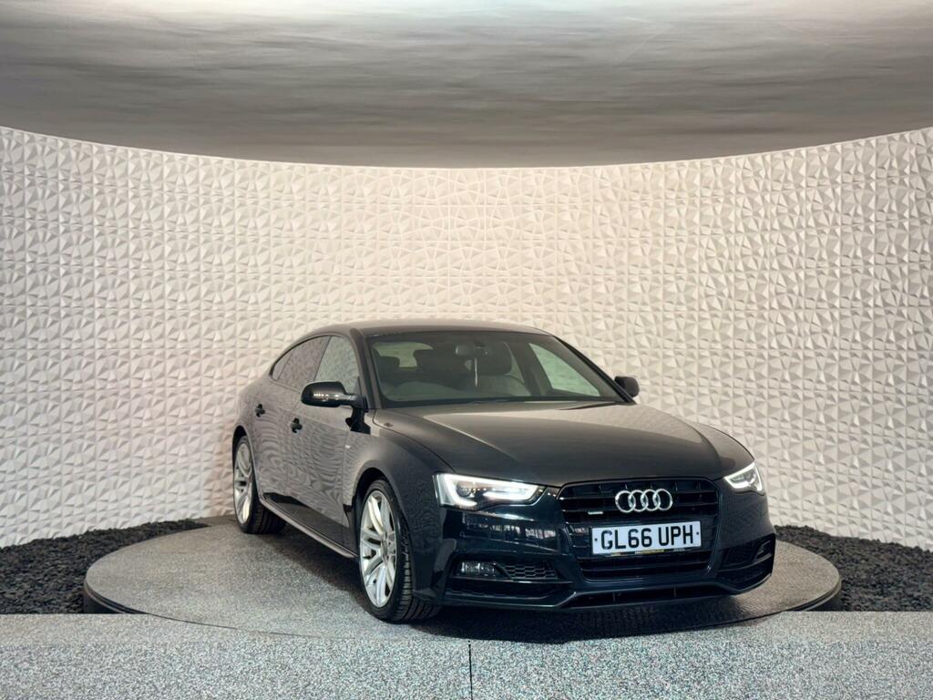 Audi A5 2.0 Tdi Black Edition Plus Sportback S Tronic Quat GL66UPH Black #4