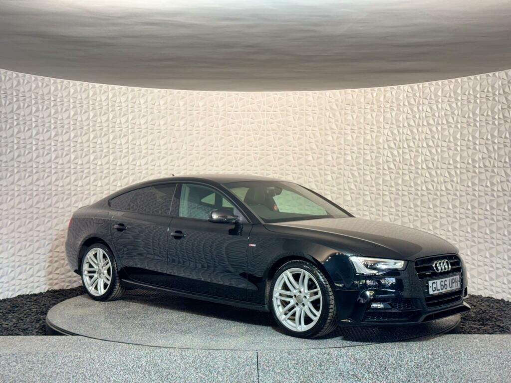 Audi A5 2.0 Tdi Black Edition Plus Sportback S Tronic Quat GL66UPH Black #6
