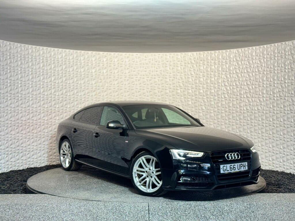 Audi A5 2.0 Tdi Black Edition Plus Sportback S Tronic Quat Black
