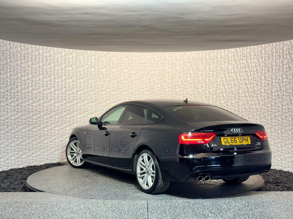 Audi A5 2.0 Tdi Black Edition Plus Sportback S Tronic Quat GL66UPH Black #2