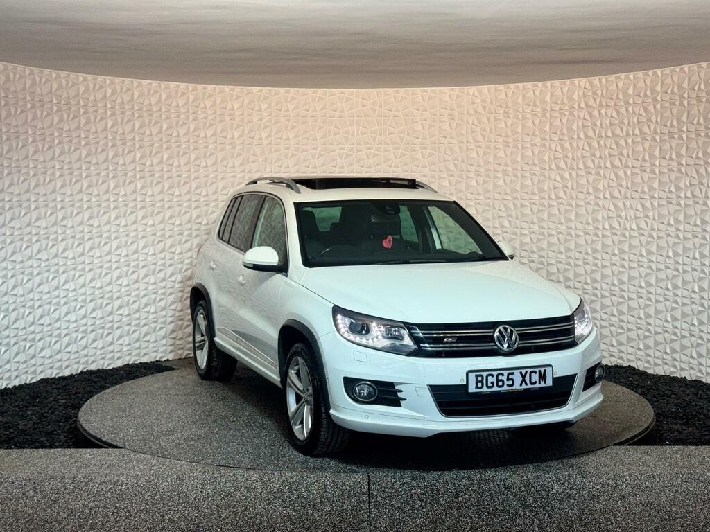 Volkswagen Tiguan 2.0 Tdi Bluemotion Tech R-line Edition Dsg 4Wd Eur BG65XCM White #4