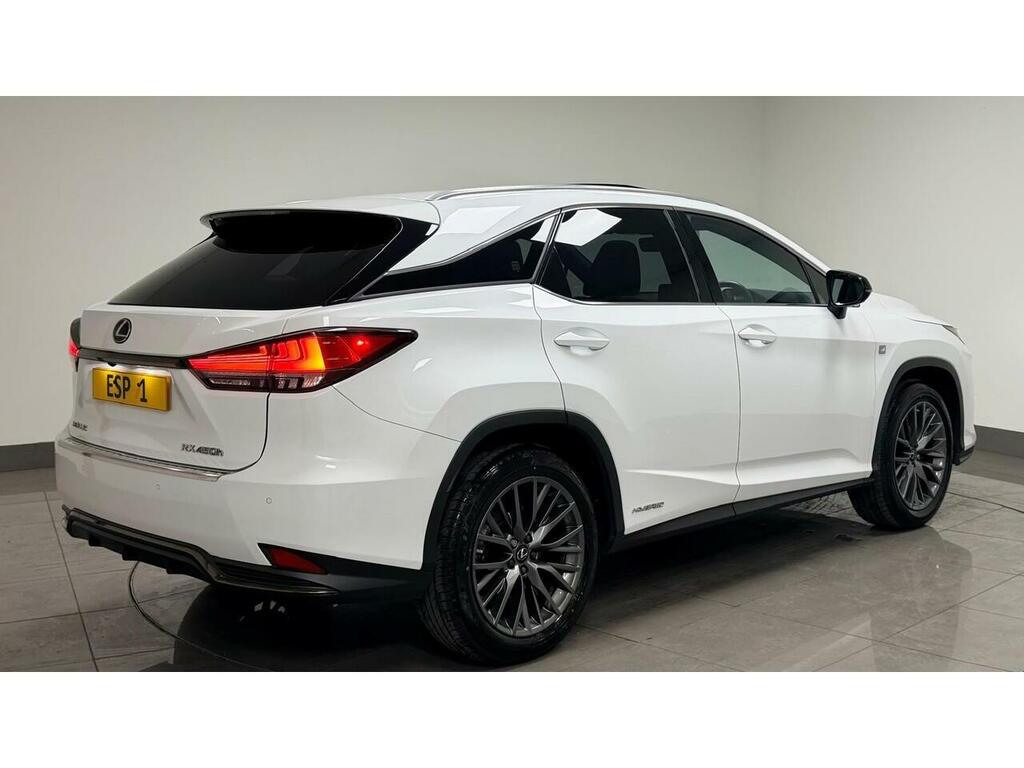 Lexus RX 450H F Sport White #6