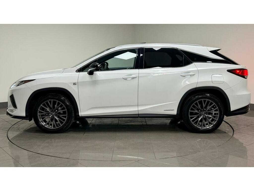 Lexus RX 450H F Sport White #3