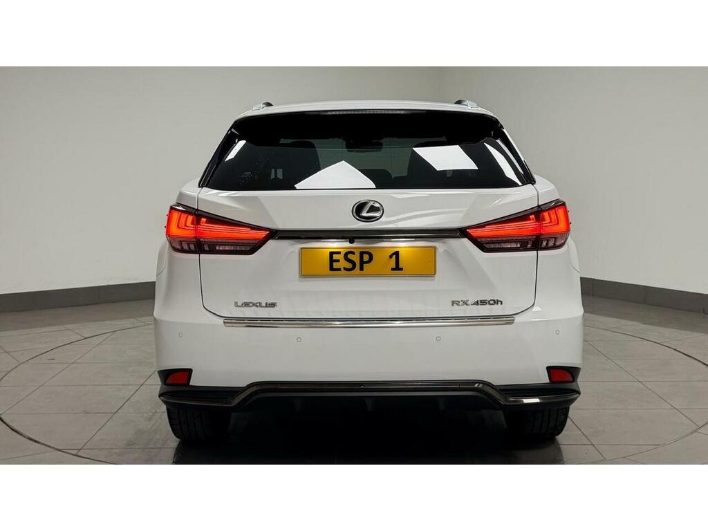 Lexus RX 450H F Sport White #5