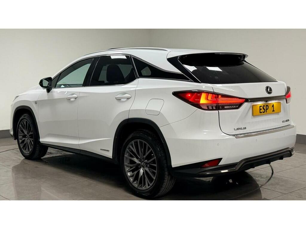 Lexus RX 450H F Sport White #4