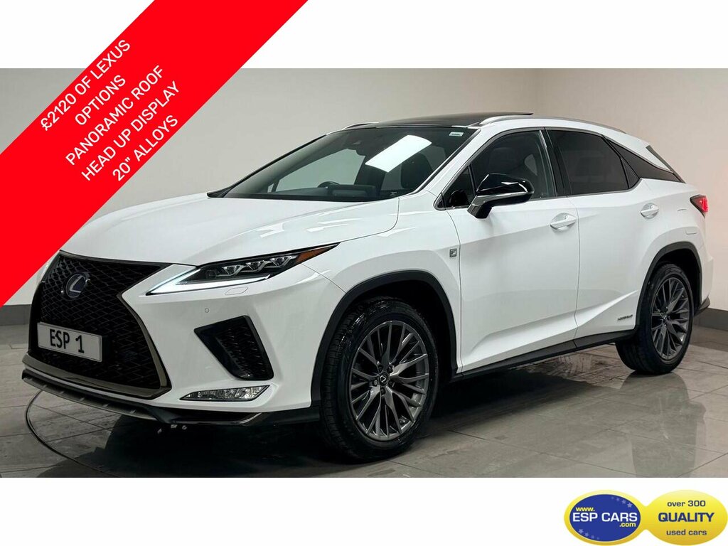 Lexus RX 450H F Sport White