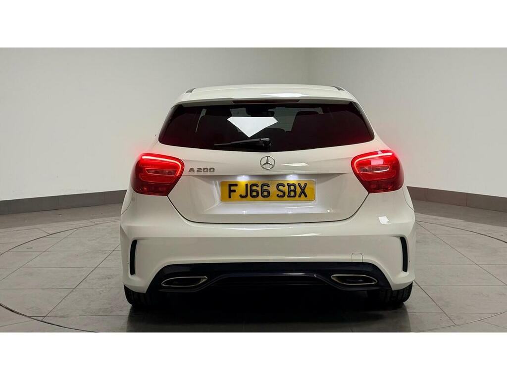 Mercedes-Benz A Class A200 Amg Line FJ66SBX White #5
