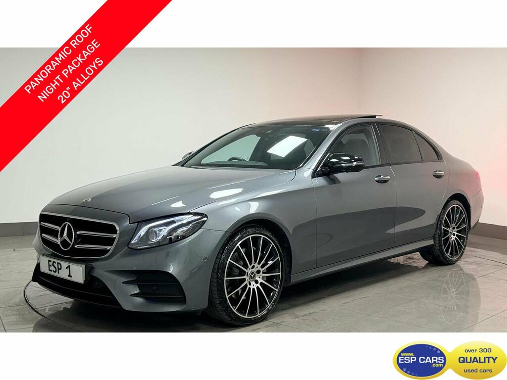 Mercedes-Benz E Class E220d Amg Line Night Edition Grey