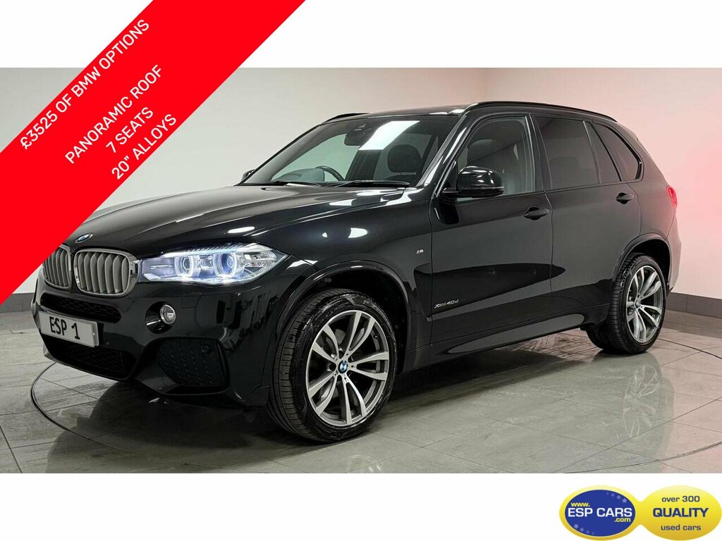 BMW X5 40D M Sport Blue