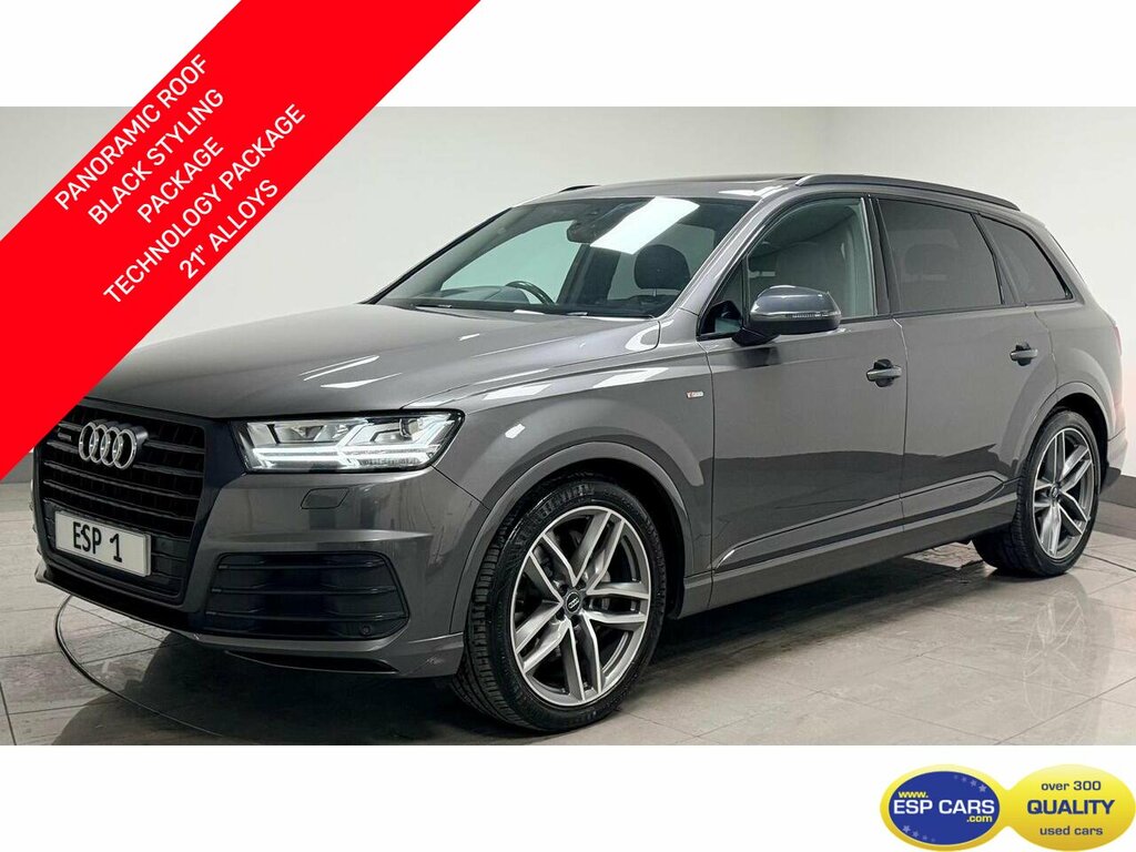Audi Q7 Tdi V6 Black Edition Grey