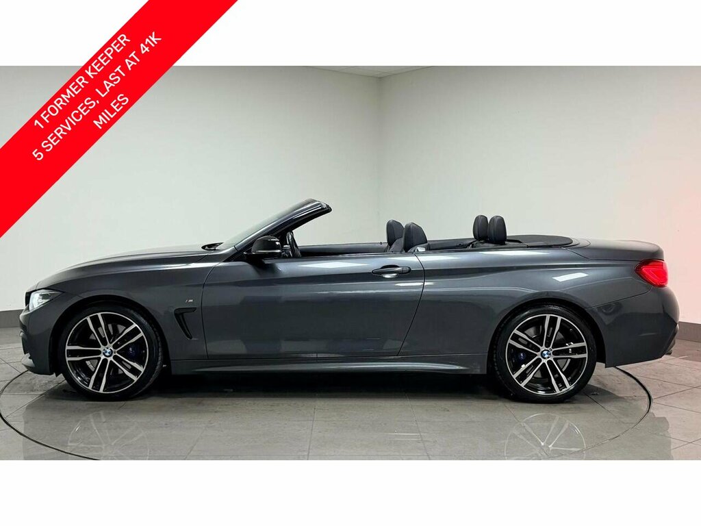 BMW 4 Series 420D M Sport YD69YKY Grey #3