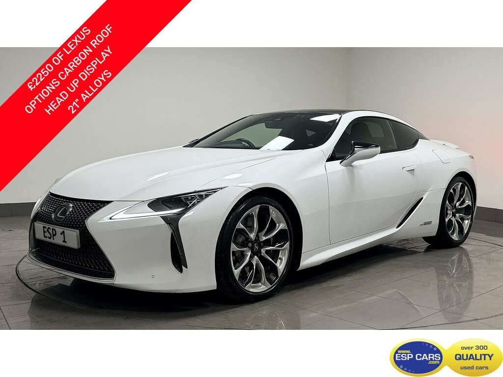 Lexus LC 500H Sport Plus White