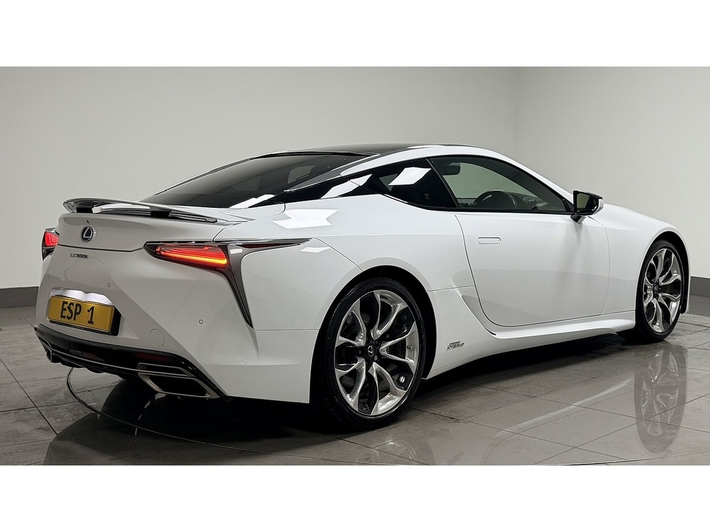Lexus LC 500H Sport Plus White #6