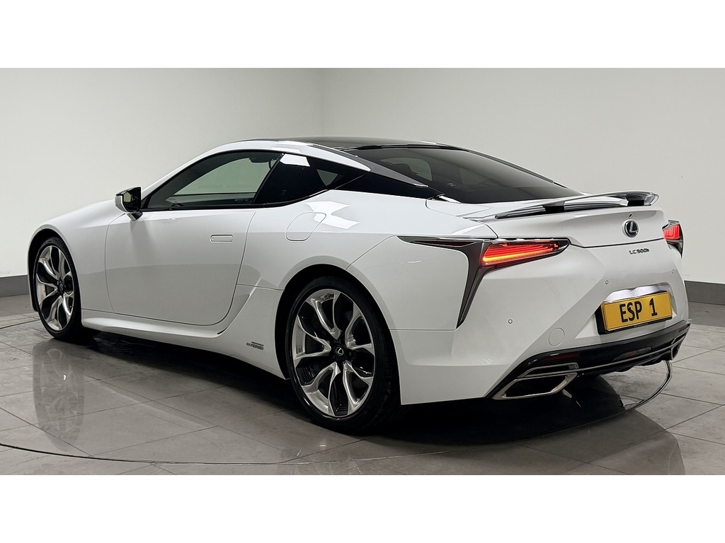 Lexus LC 500H Sport Plus White #4