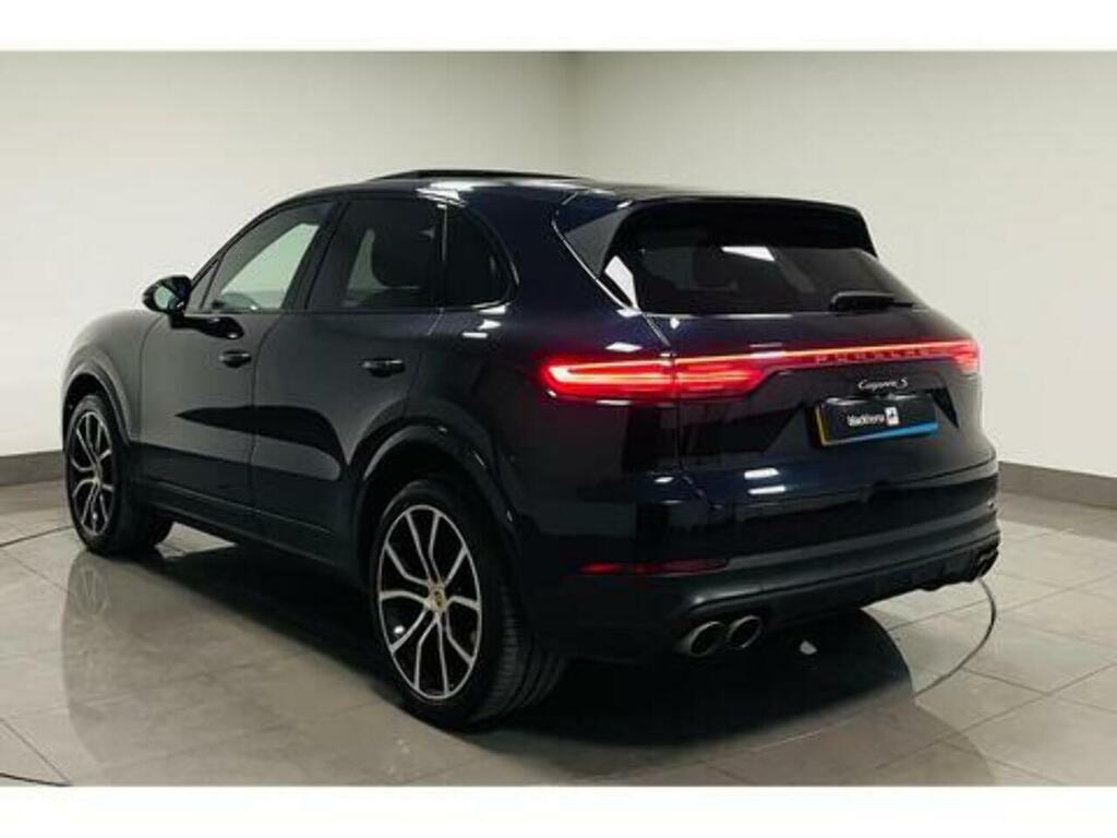Porsche Cayenne T V6 S KF69KYZ Blue #4