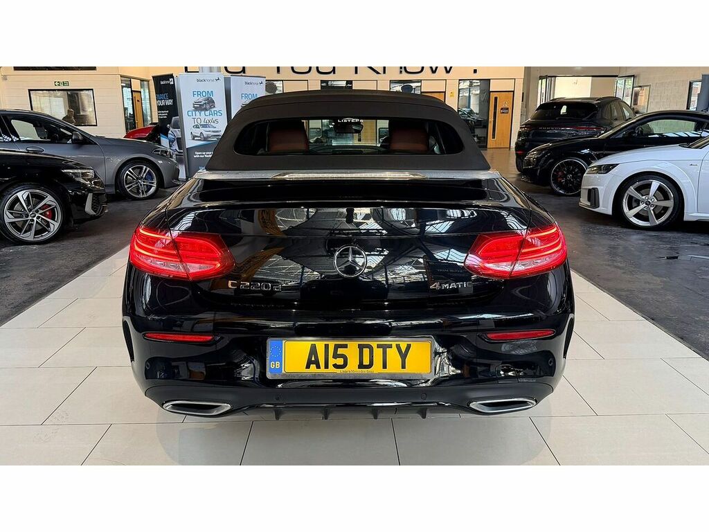 Mercedes-Benz C Class C220d Amg Line Black #6
