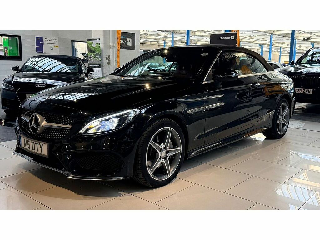 Mercedes-Benz C Class C220d Amg Line Black #4