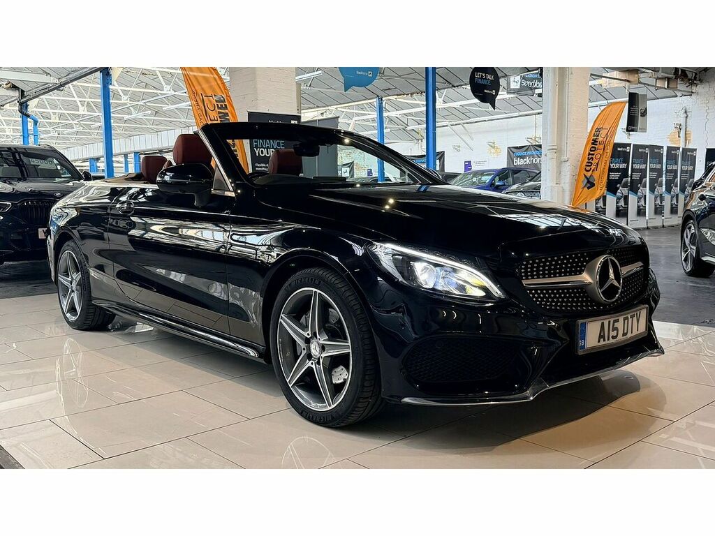 Mercedes-Benz C Class C220d Amg Line Black #2