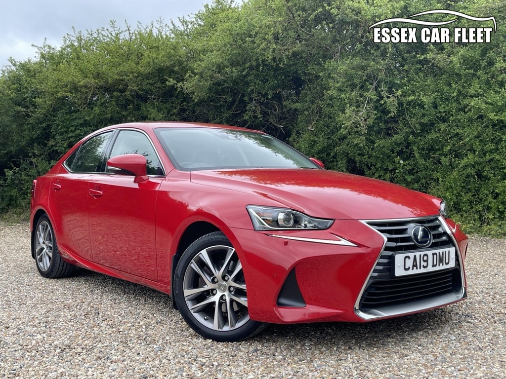 Lexus IS Saloon 2.5 300H 201919 Red