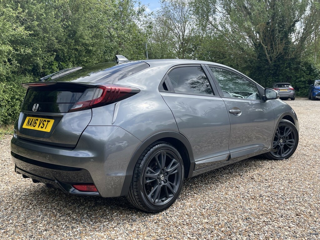 Honda Civic Hatchback 1.6 I-dtec Sr 201616 L66JVC Grey #4