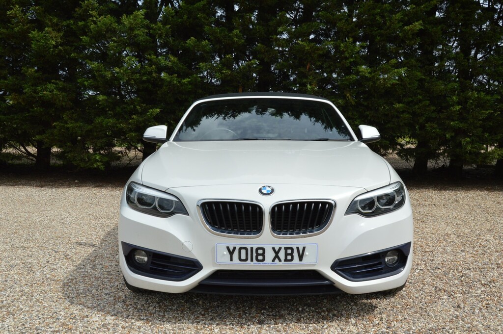 BMW 2 Series Convertible 1.5 218I Sport Convertible 201818 YO18XBV White #3