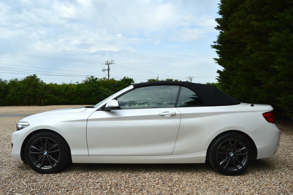 BMW 2 Series Convertible 1.5 218I Sport Convertible 201818 YO18XBV White #5