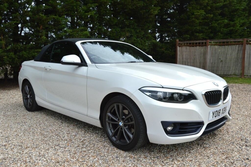 BMW 2 Series Convertible 1.5 218I Sport Convertible 201818 White