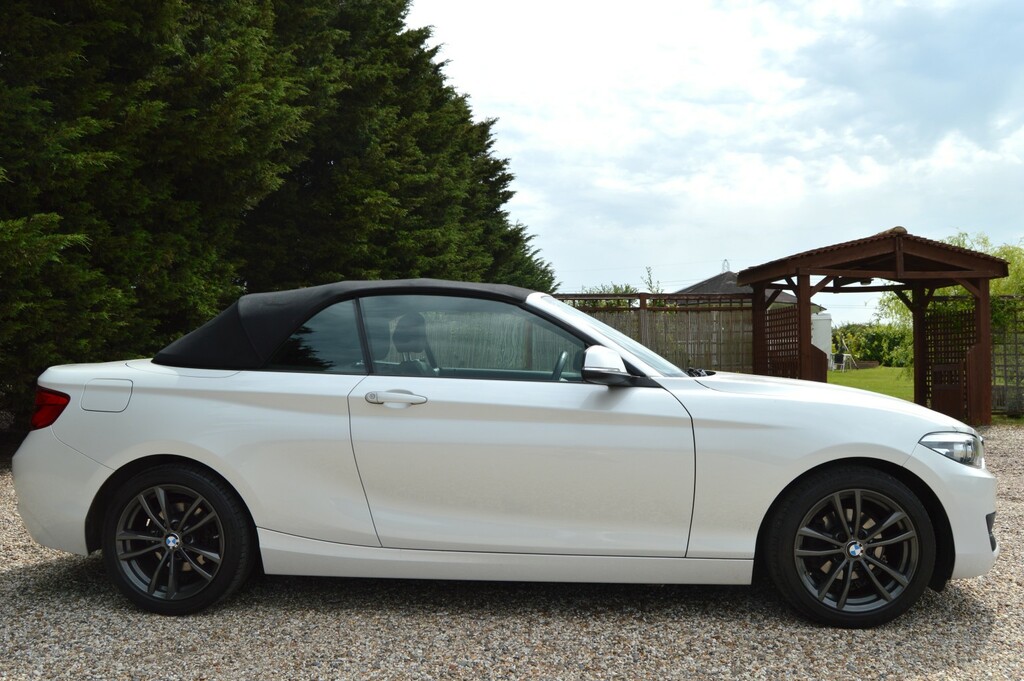 BMW 2 Series Convertible 1.5 218I Sport Convertible 201818 YO18XBV White #4