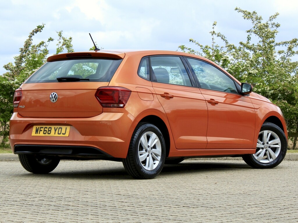 Volkswagen Polo 1.0 Tsi Se - 2018 WF68YOJ Orange #3