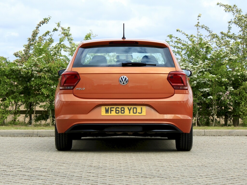 Volkswagen Polo 1.0 Tsi Se - 2018 WF68YOJ Orange #4