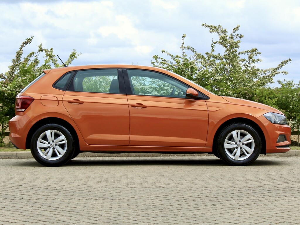 Volkswagen Polo 1.0 Tsi Se - 2018 WF68YOJ Orange #2