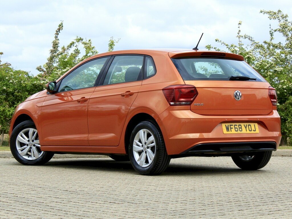 Volkswagen Polo 1.0 Tsi Se - 2018 WF68YOJ Orange #5