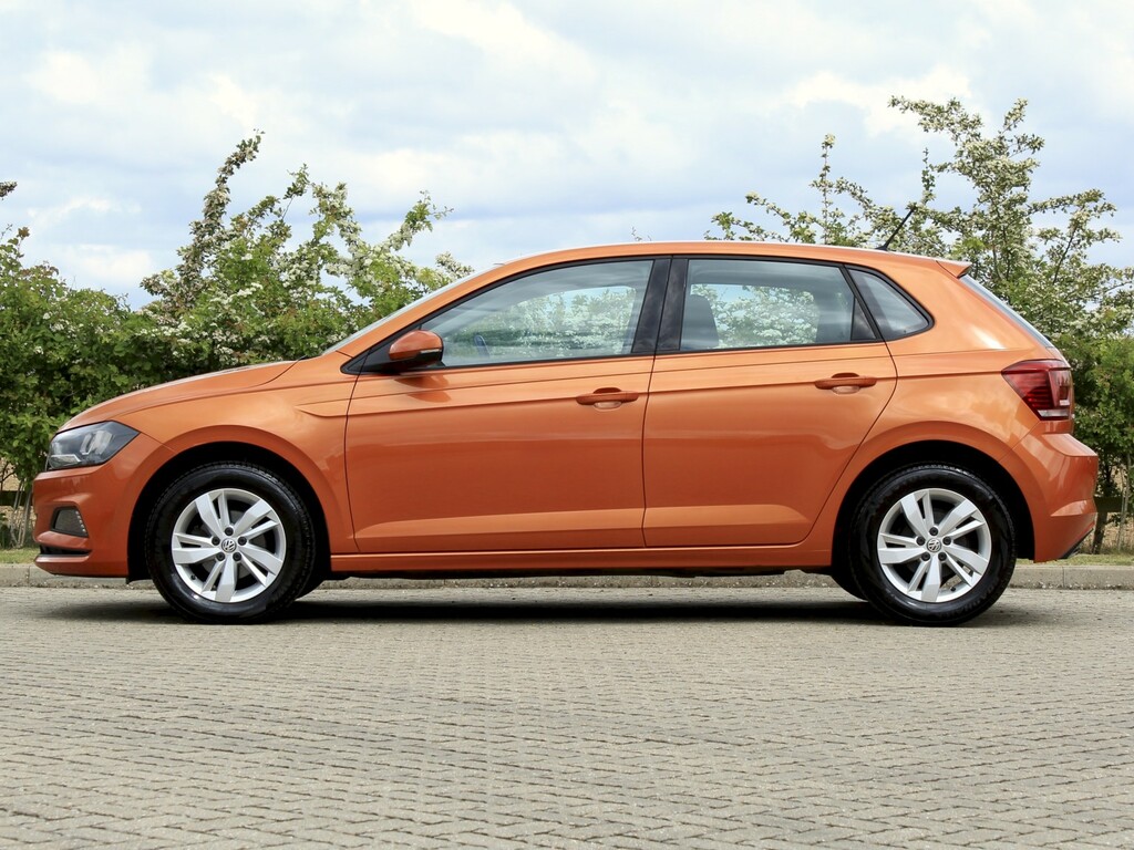 Volkswagen Polo 1.0 Tsi Se - 2018 WF68YOJ Orange #6
