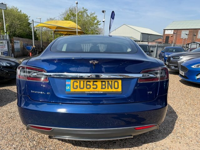 Tesla Model S Hatchback 5dr Electric Auto Blue #6