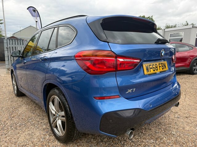 BMW X1 18D M Sport Suv WF68FBN Blue #5