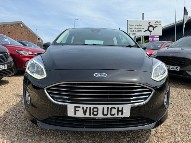 Ford Fiesta Ecoboost Zetec Hatchback FV18UCH Black #5