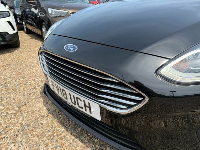 Ford Fiesta Ecoboost Zetec Hatchback FV18UCH Black #2