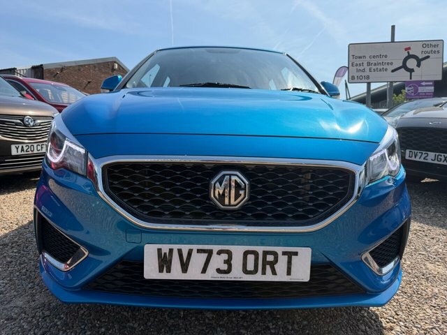 MG MG3 Vti-tech Exclusive Nav Hatchback WV73ORT Blue #2