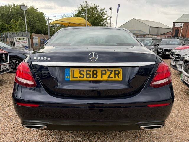 Mercedes-Benz E Class E220d Se Saloon LS68PZR Blue #5